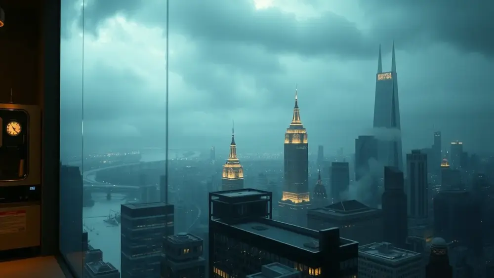 A cidade de Gotham na visão sombria de Christopher Nolan