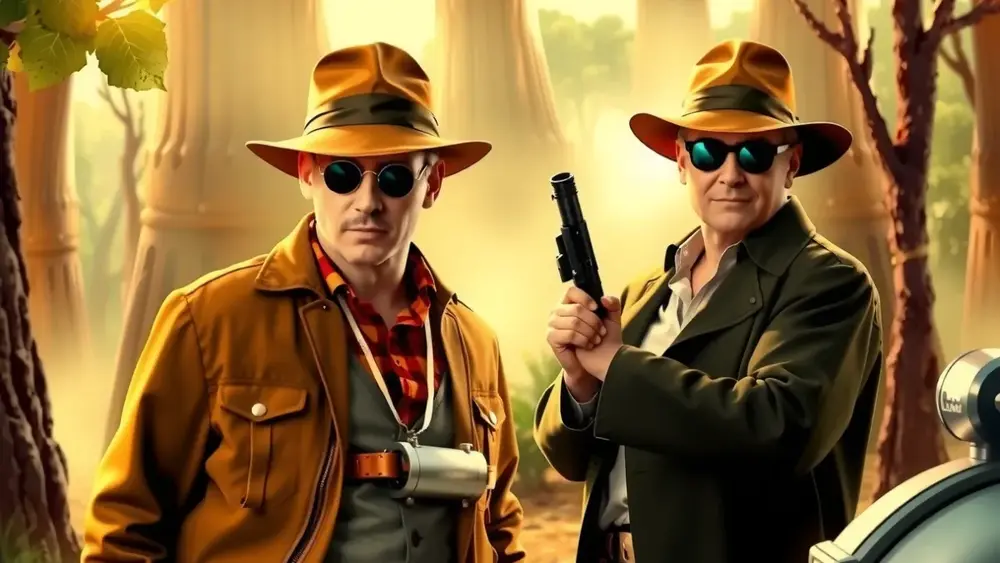 A parceria entre Spielberg e George Lucas na saga Indiana Jones