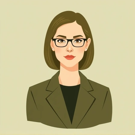 Ilustração de Lourdes Sampaio, responsável por Negócios, marketing e análise